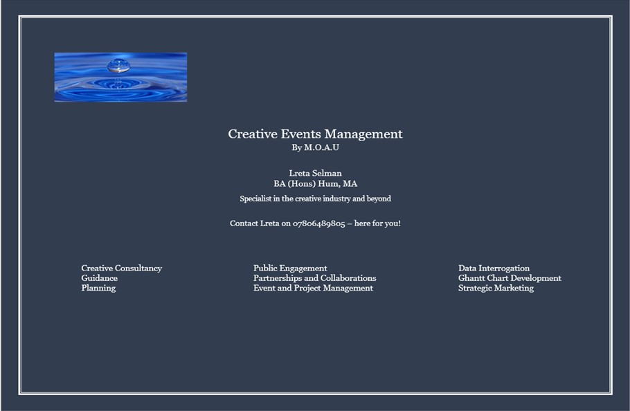 Creative Events Management by M.O.A.U