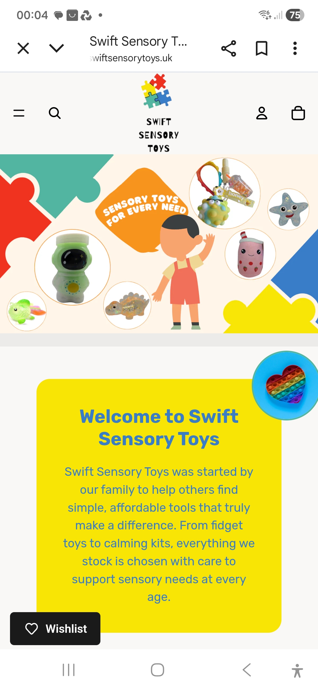 Swift Sensory Toys